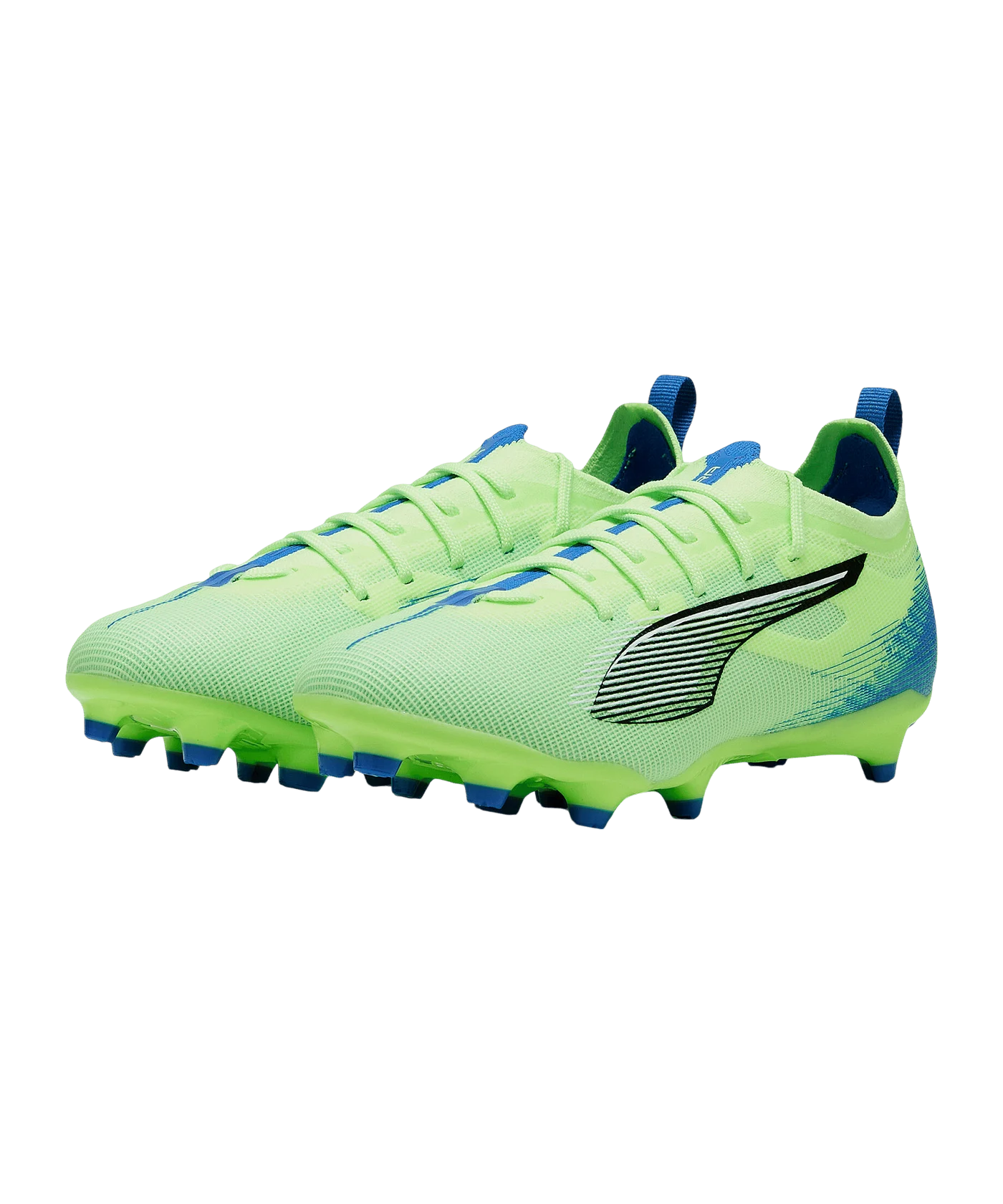PUMA ULTRA 5 Pro FG/AG Lights Out Jr Kids Grün Weiss F03
