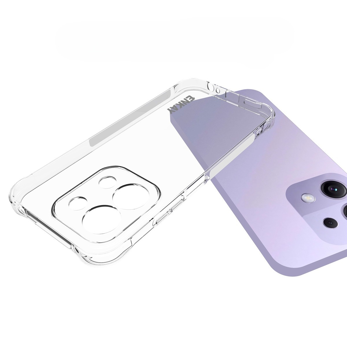 Xiaomi Redmi 15C Gummi Hülle Case Slim Design mit Air Cushion Fallschutz - Transparent