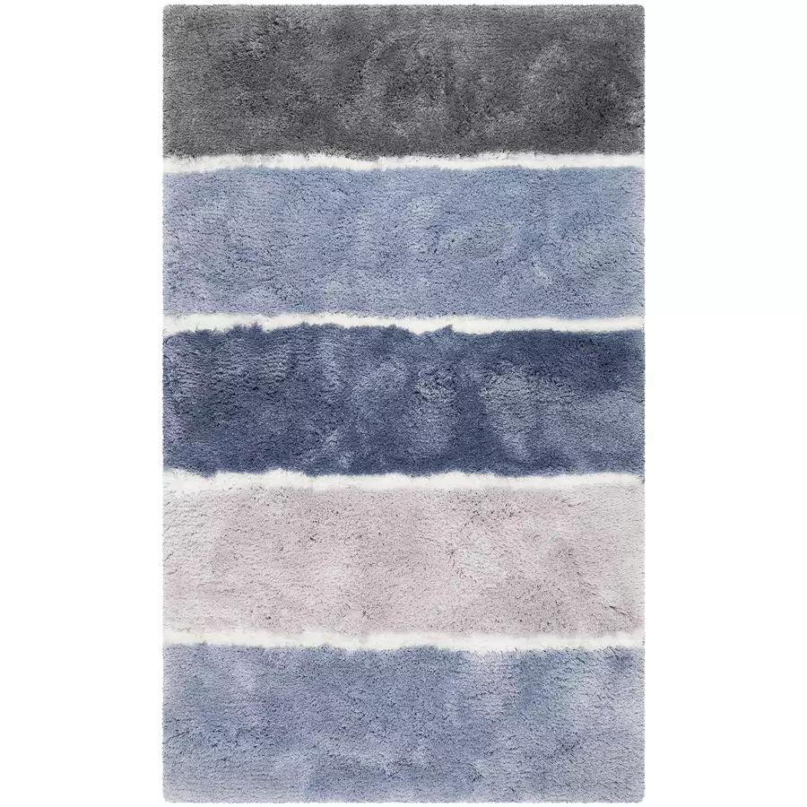 Homie Living Badteppich Rio Marina blau grau