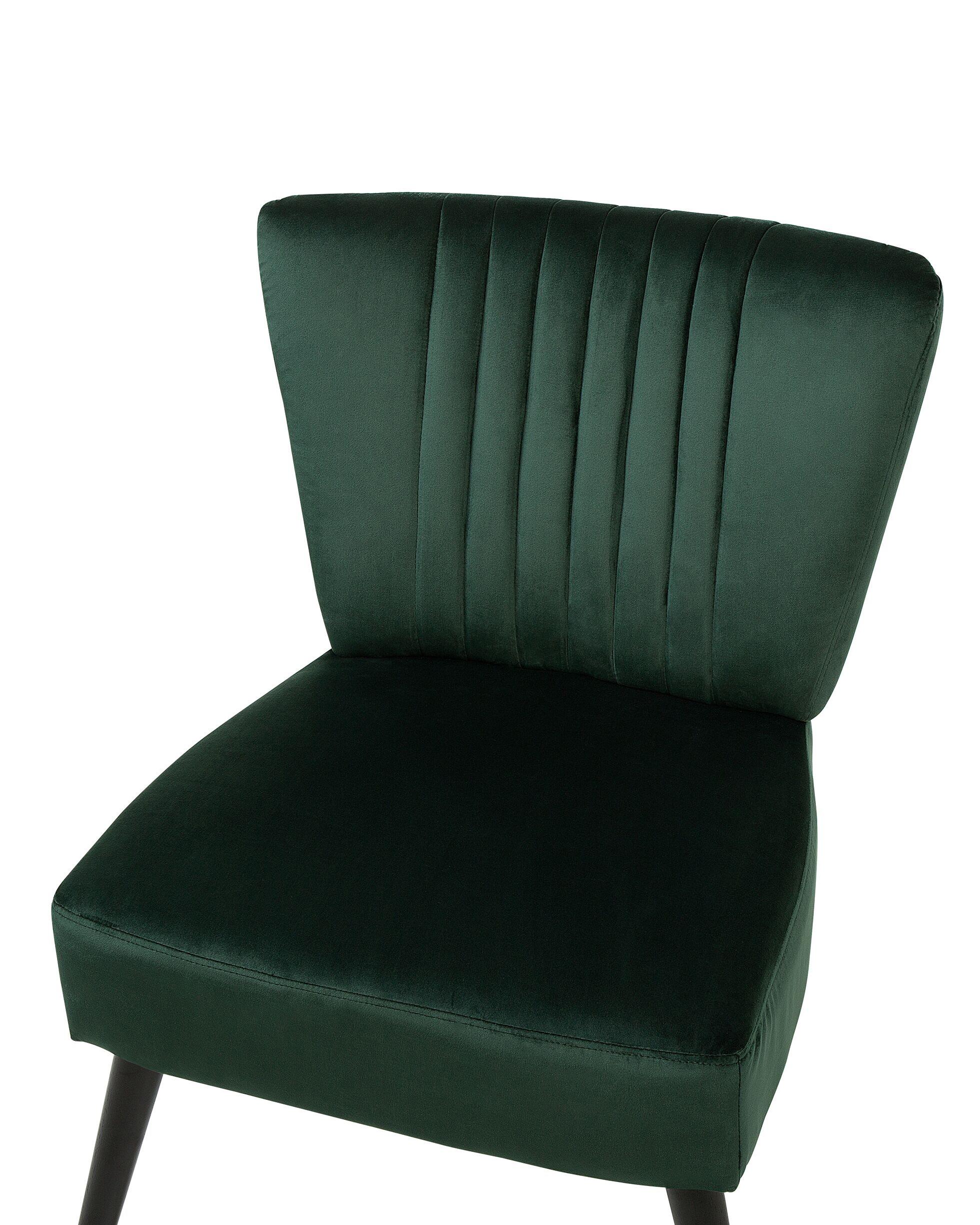 Fauteuil VAASA Fluweel Smaragdgroen