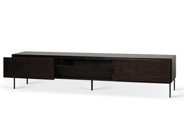 Ethnicraft Grooves tv-meubel 242x45