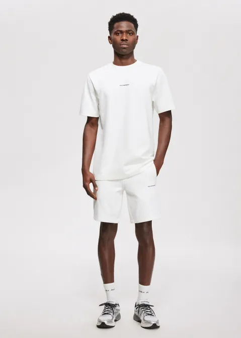 Korte broek met logo off-white (WIT.O)