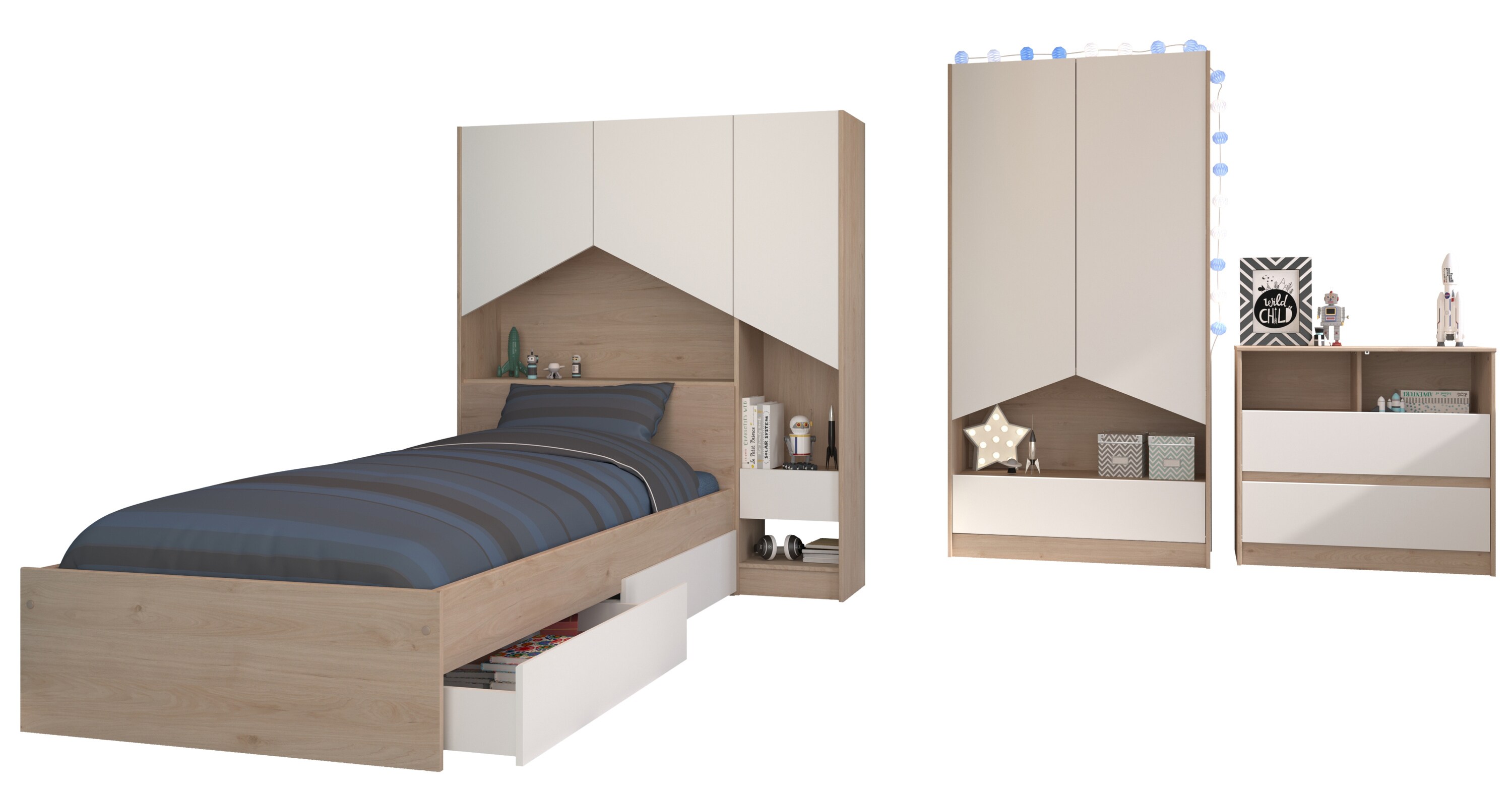 Parisot Kinderzimmer 5-tlg. 