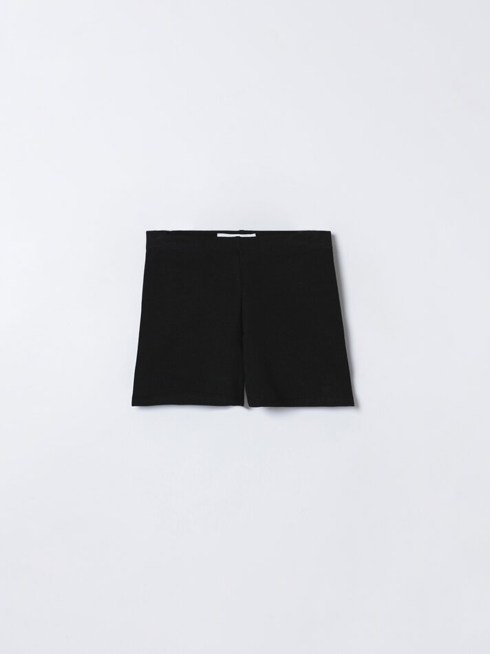 Conjunto com 2 Leggings Curtas - Pretas