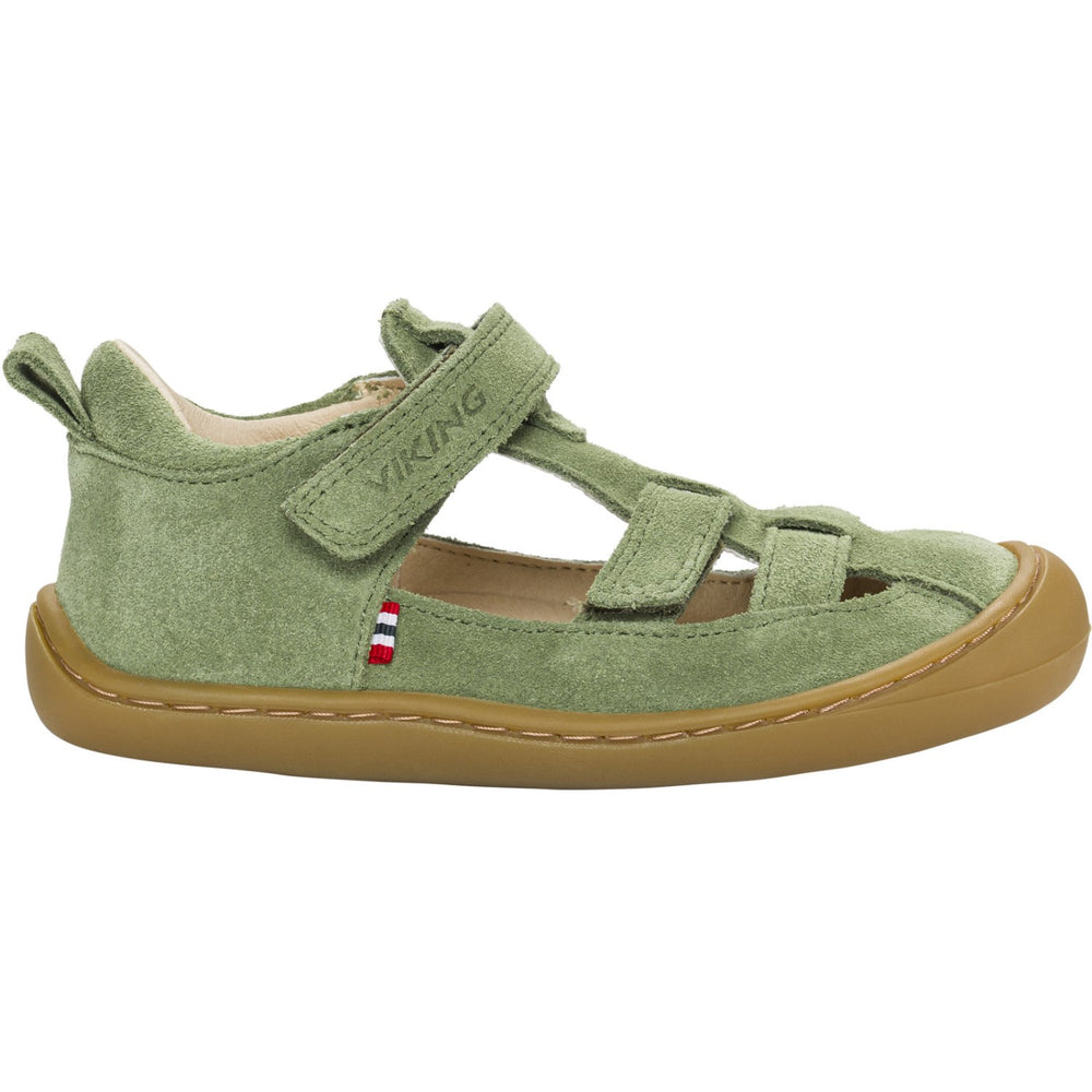 Køb VIKING Olive Alv Lind Barefoot Sandal 2V