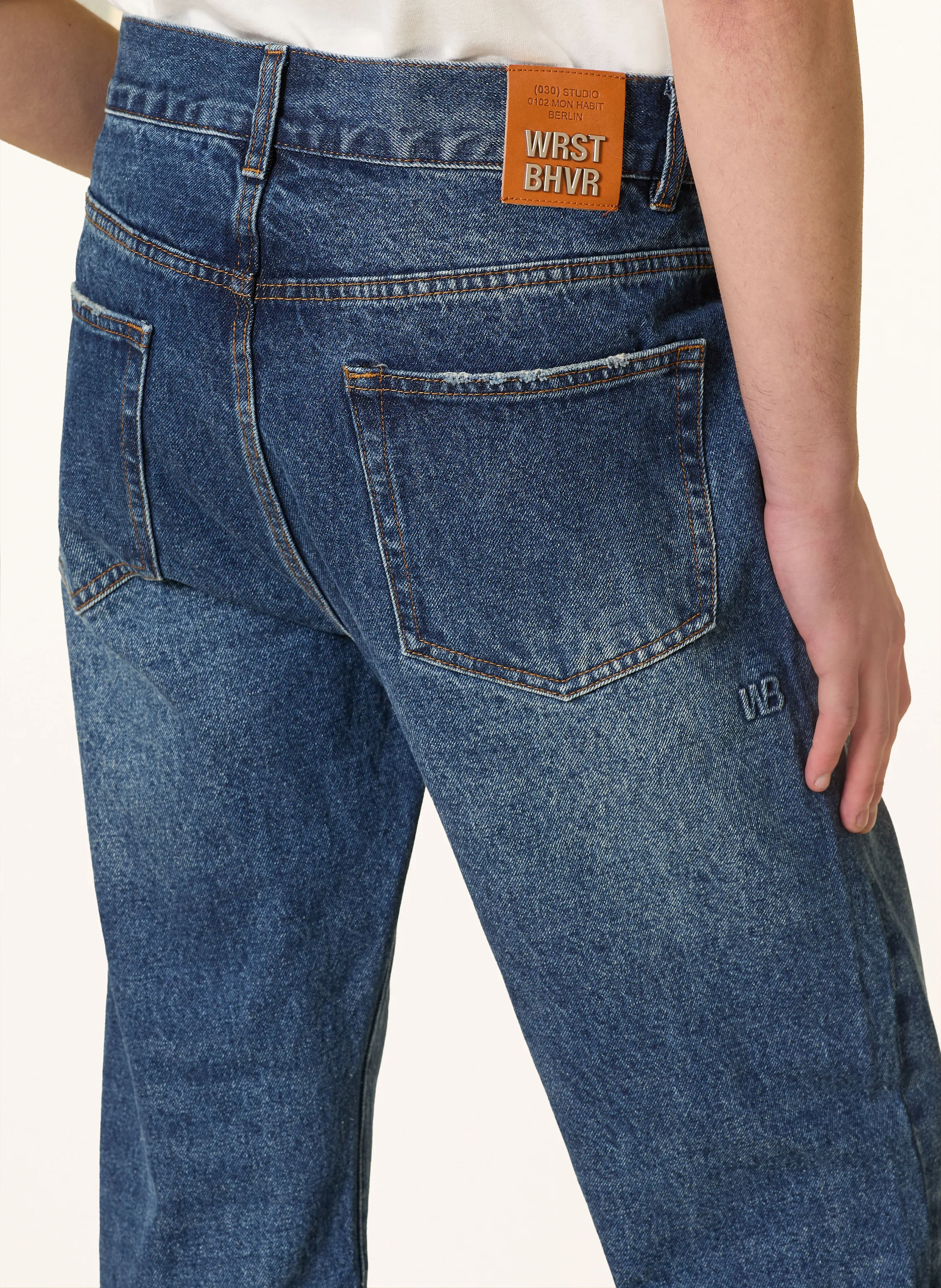 WRSTBHVR Jeans LUIS Straight Leg Fit