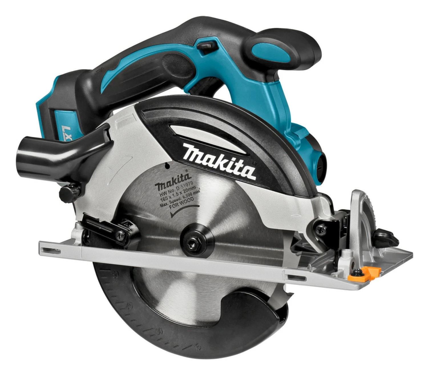 Makita DHS630RMJ 18V Li-Ion Accu cirkelzaag set (2x 4.0Ah accu) in Mbox - 165mm