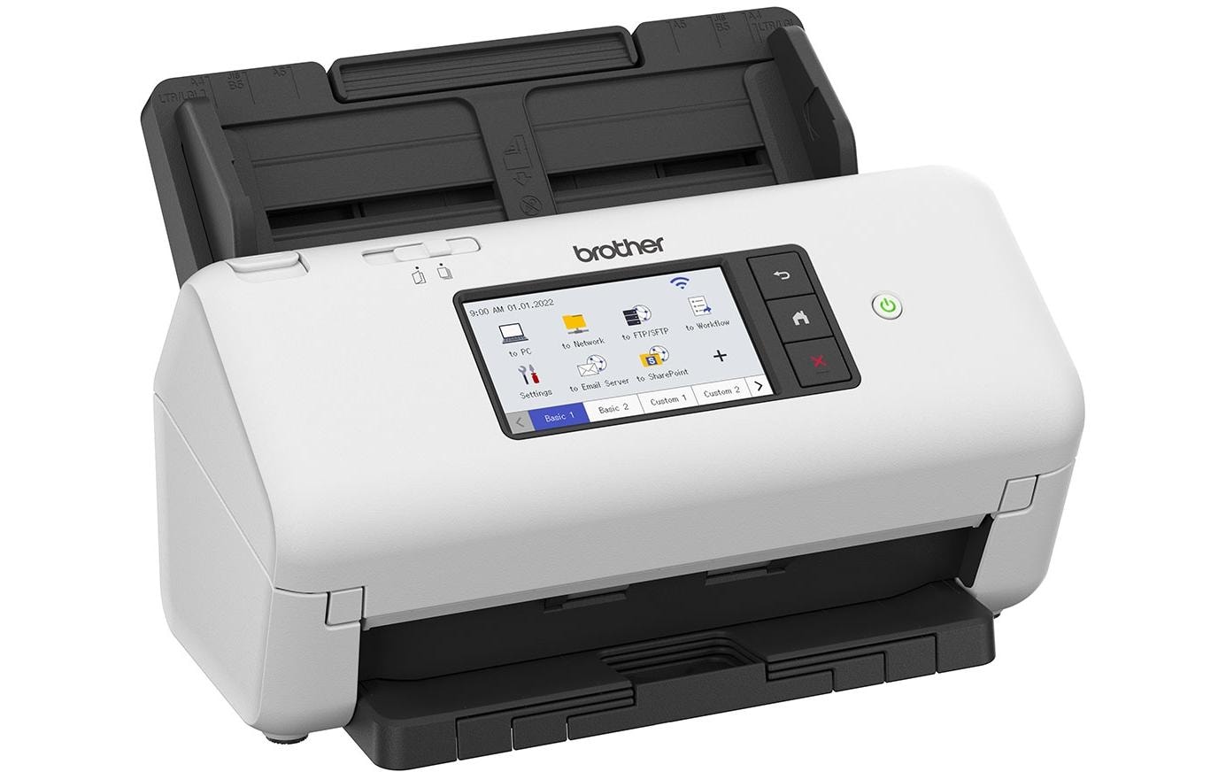 Dokumentenscanner ADS-4700W<br>Professioneller Dokumentenscanner mit LAN und WLAN