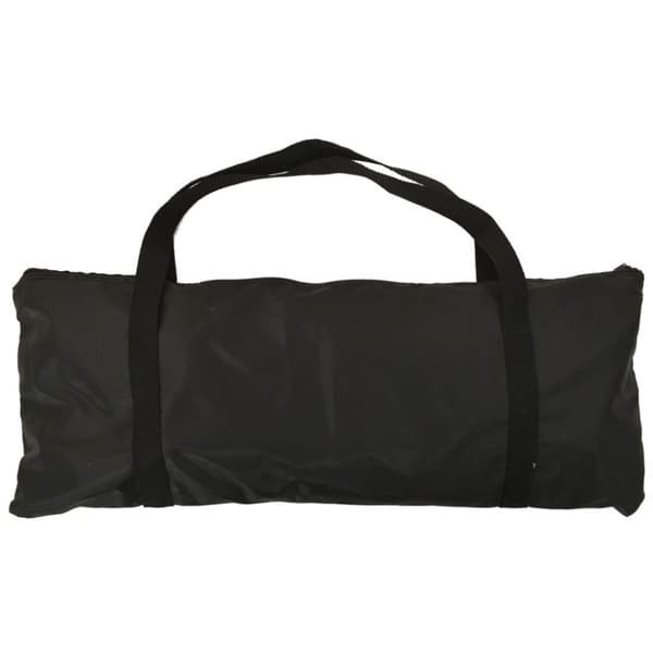 vidaXL Football stoppnett svart og gul 183x85x120 cm polyester
