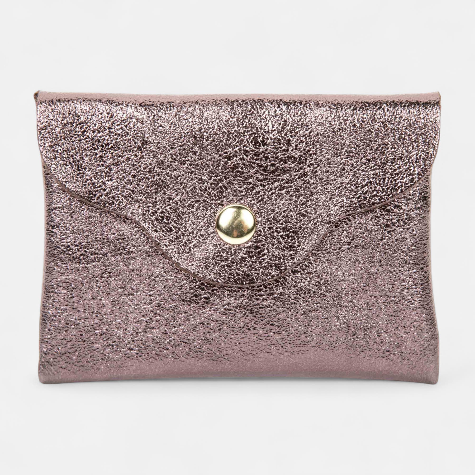Petite maroquinerie en cuir marron