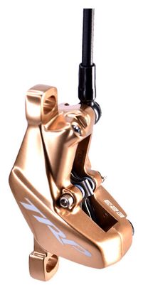 Frein Arrière TRP DH-R Evo 4 Pistons 1900mm (sans disque) Or