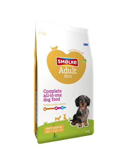 Smolke Adult Mini Kip&Lam&Vis - Hondenvoer