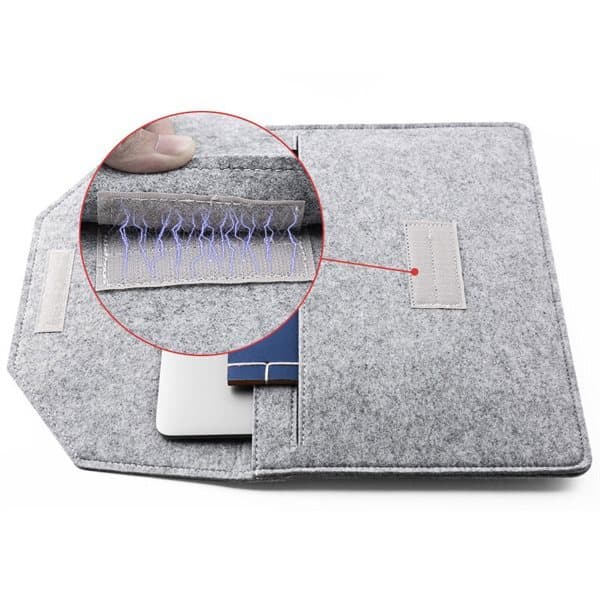 Laptopfoderal i filtstof 17