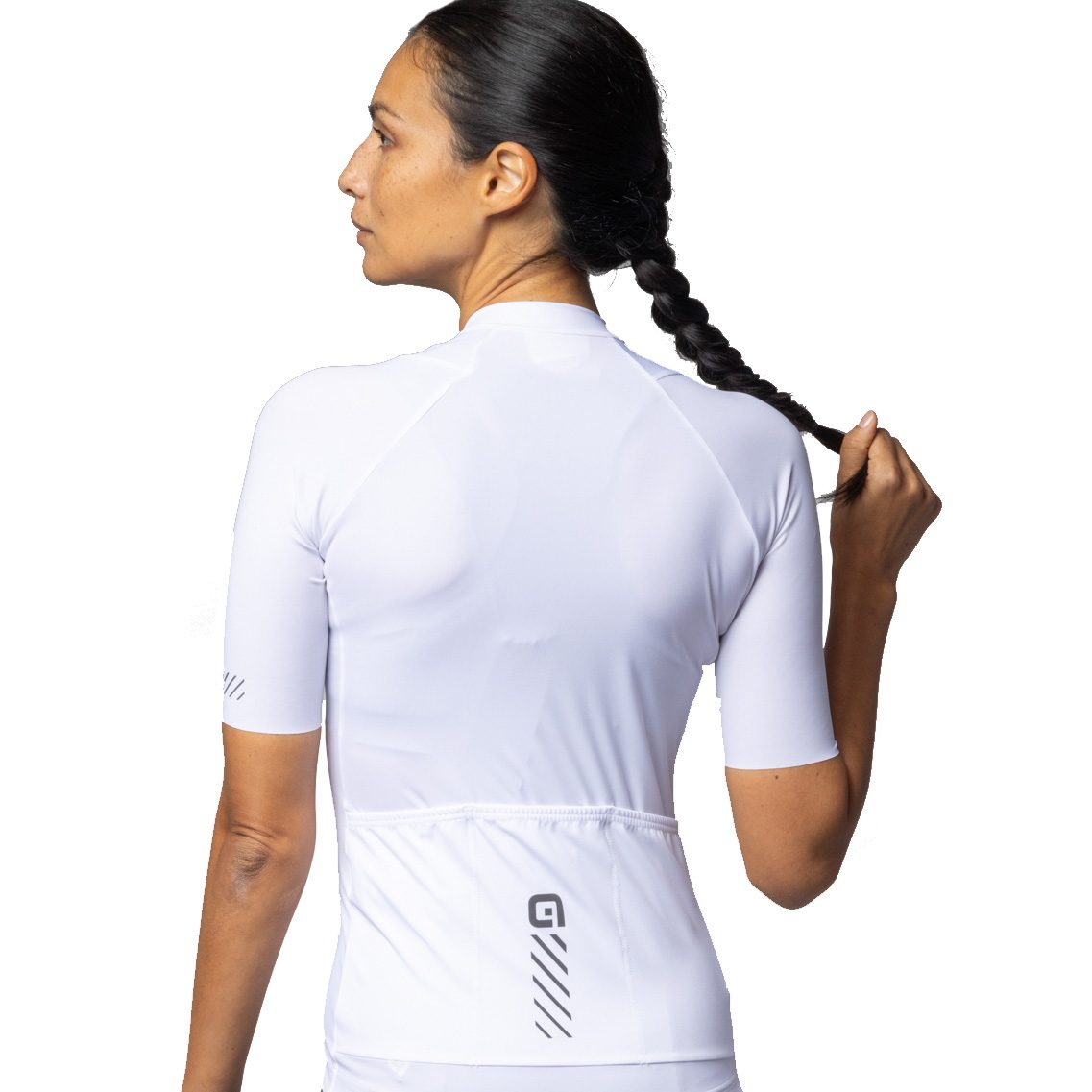 Alé Color Block MC Radtrikot Damen weiß