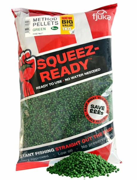 Pellets Method Squeez-Ready™ Fjuka 2mm (1kg)