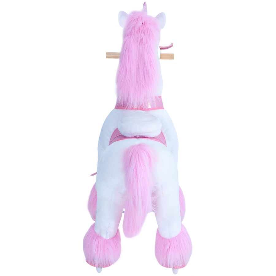 PonyCycle® Pink Unicorn mit Bremse - groß