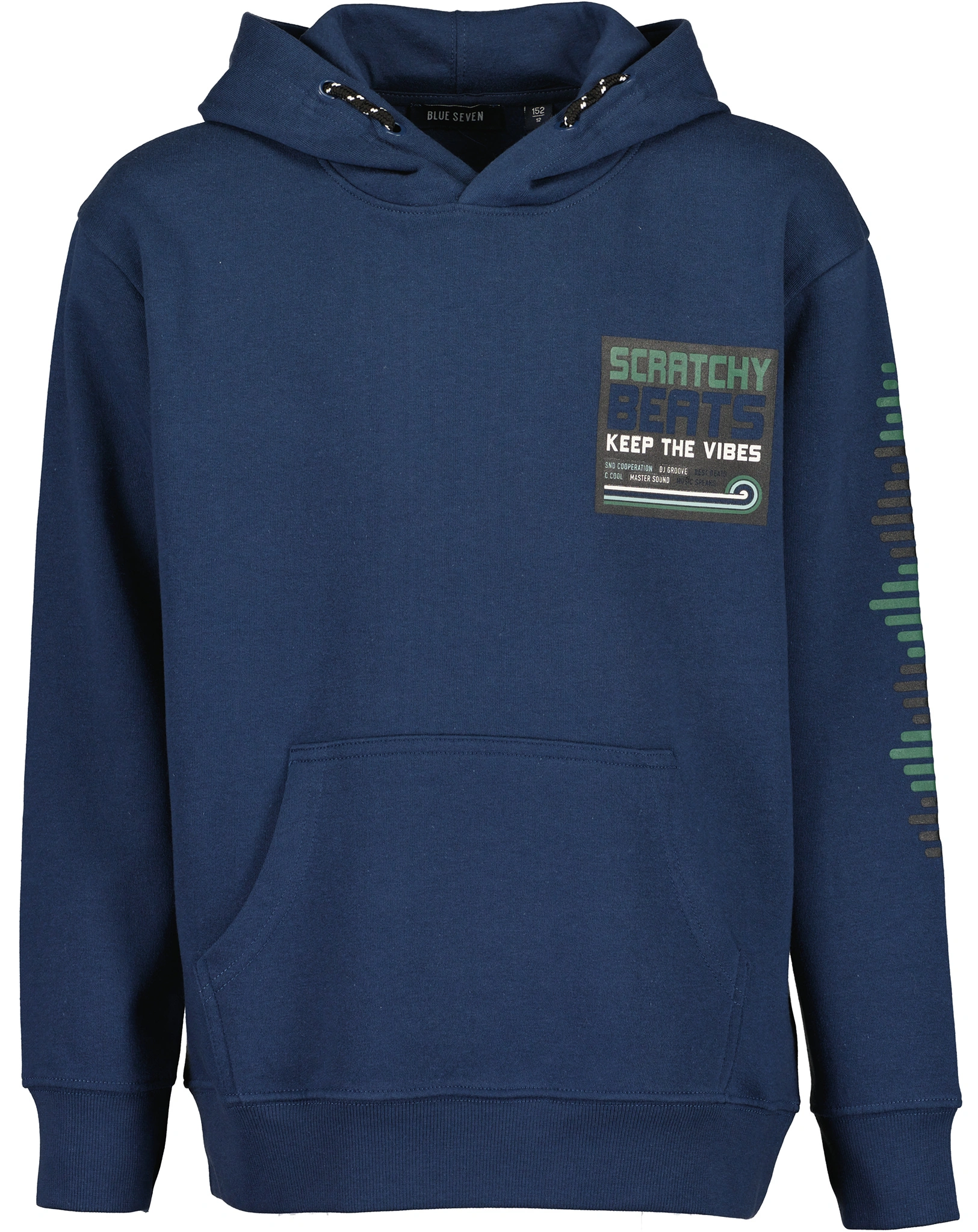 Sweatshirt SCRATCHY BEATS in jeansblau