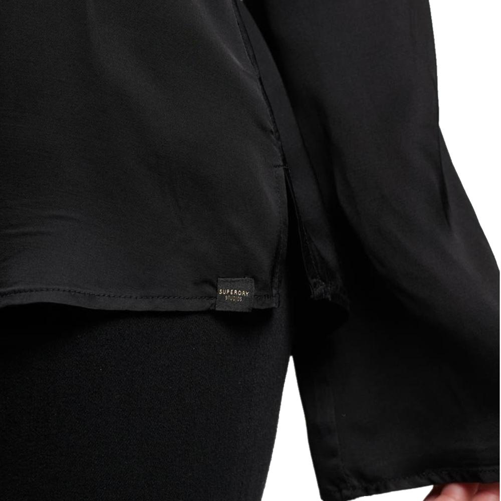Superdry Chemise Noire Femme Superdry Studios