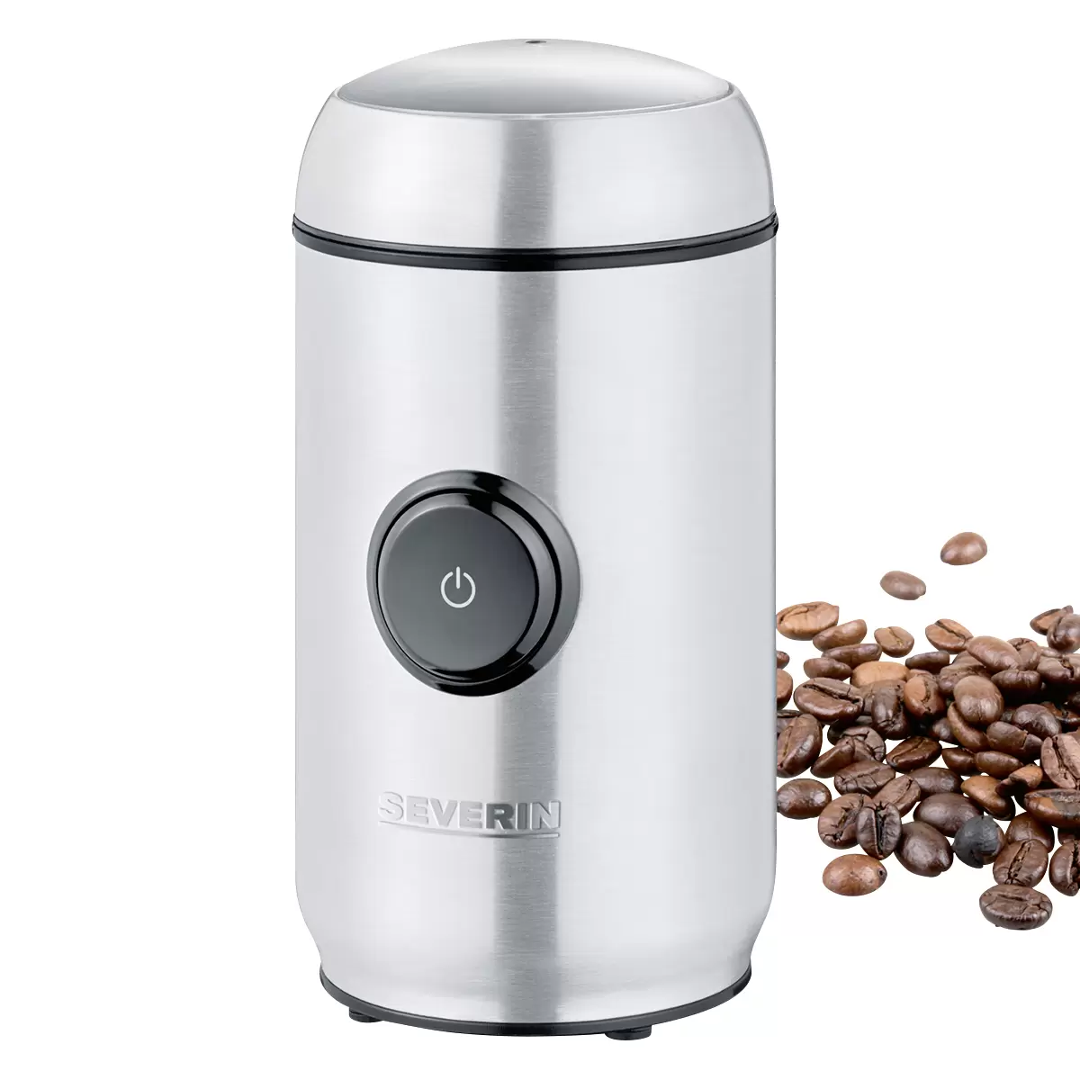 Kaffee- und Gewürzmühle Severin KM3879 Silber