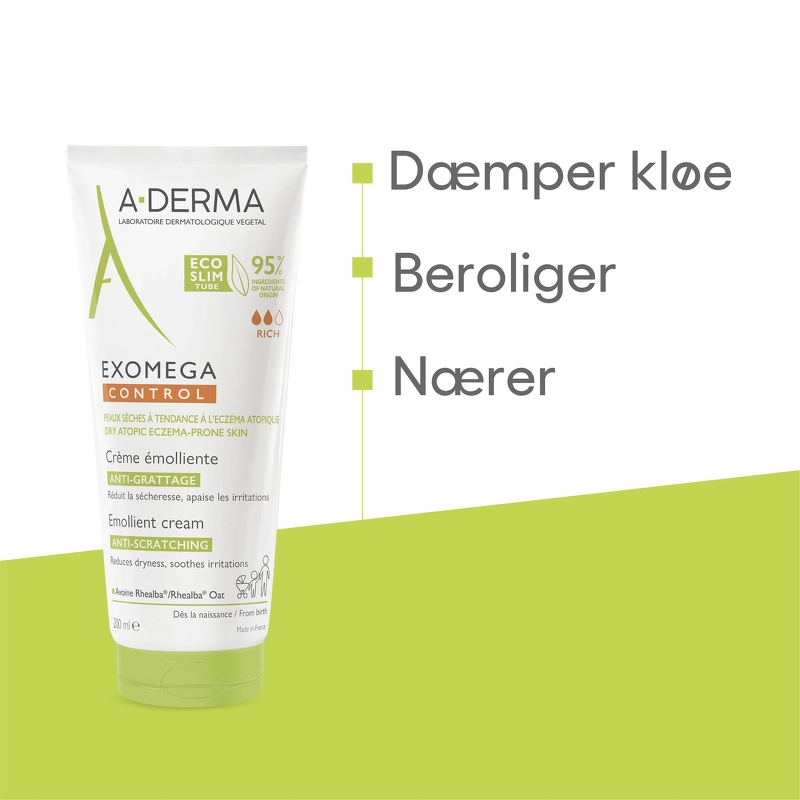 A-DERMA Exomega Control Cream 200 ml