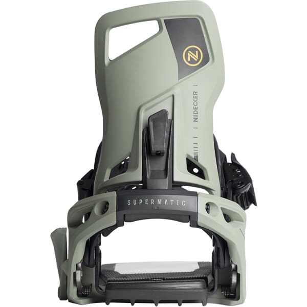 Fixation snowboard NIDECKER SUPERMATIC OLIVE