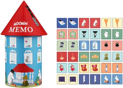 Barbo Toys Mummitrollet Hus Memospill