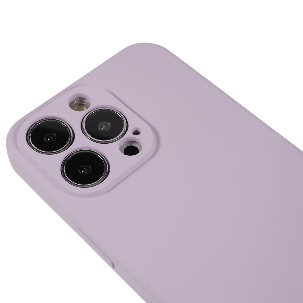 iPhone 13 Pro Gummi Case Hülle mit Kameraschutz - Lila (Matt)