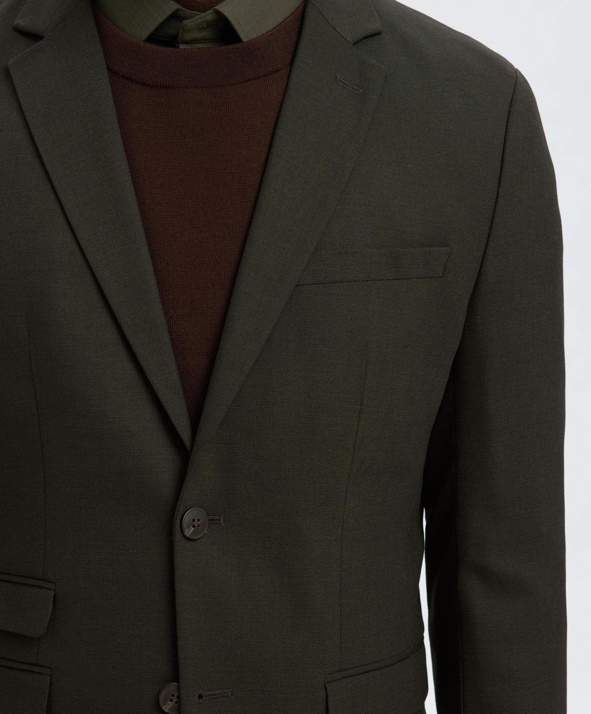 Selected Heren colbert groen