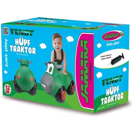Jamara Fendt Hüpftraktor mit Pumpe, bis 50 kg