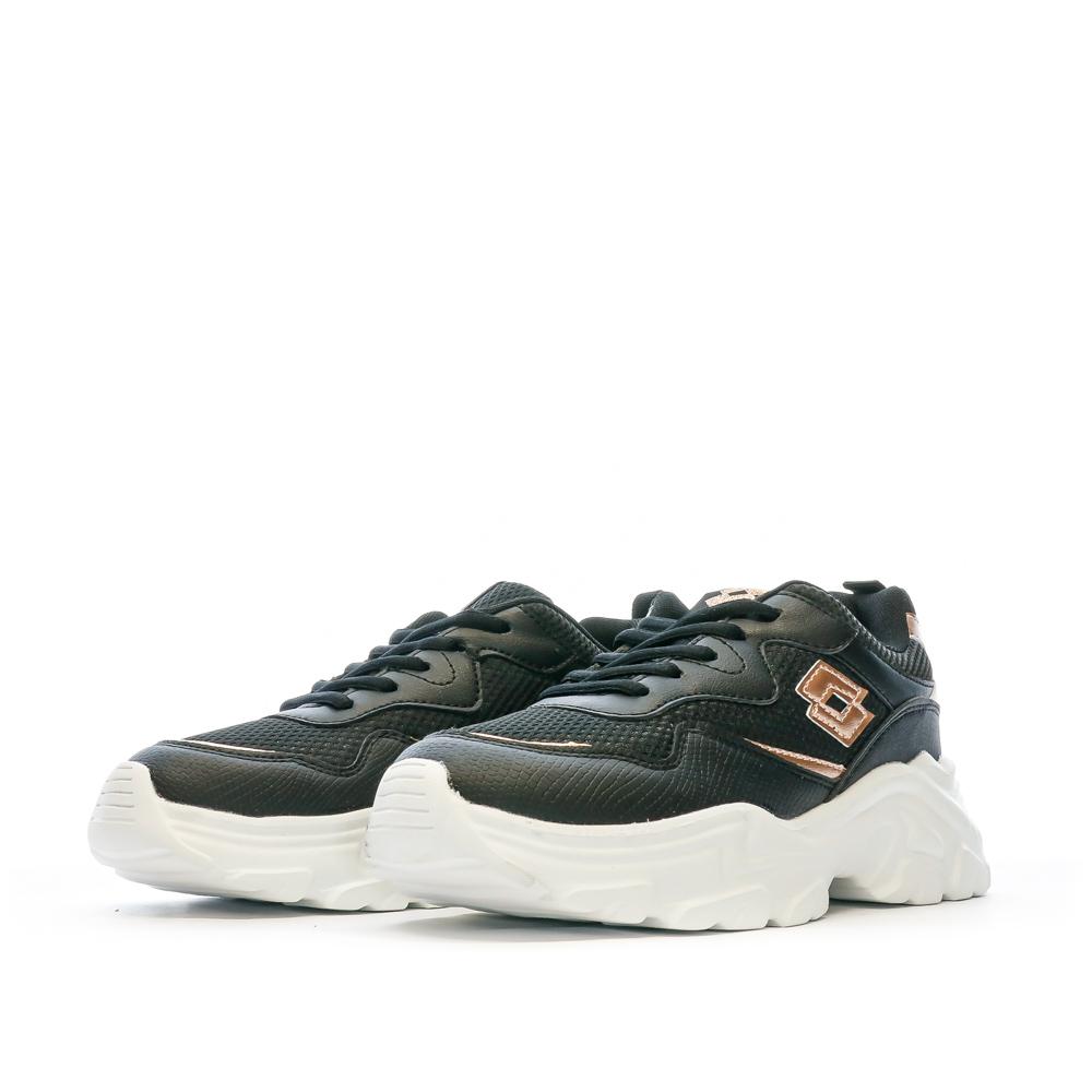 Lotto Baskets Noir Femme Lotto Twenty 7