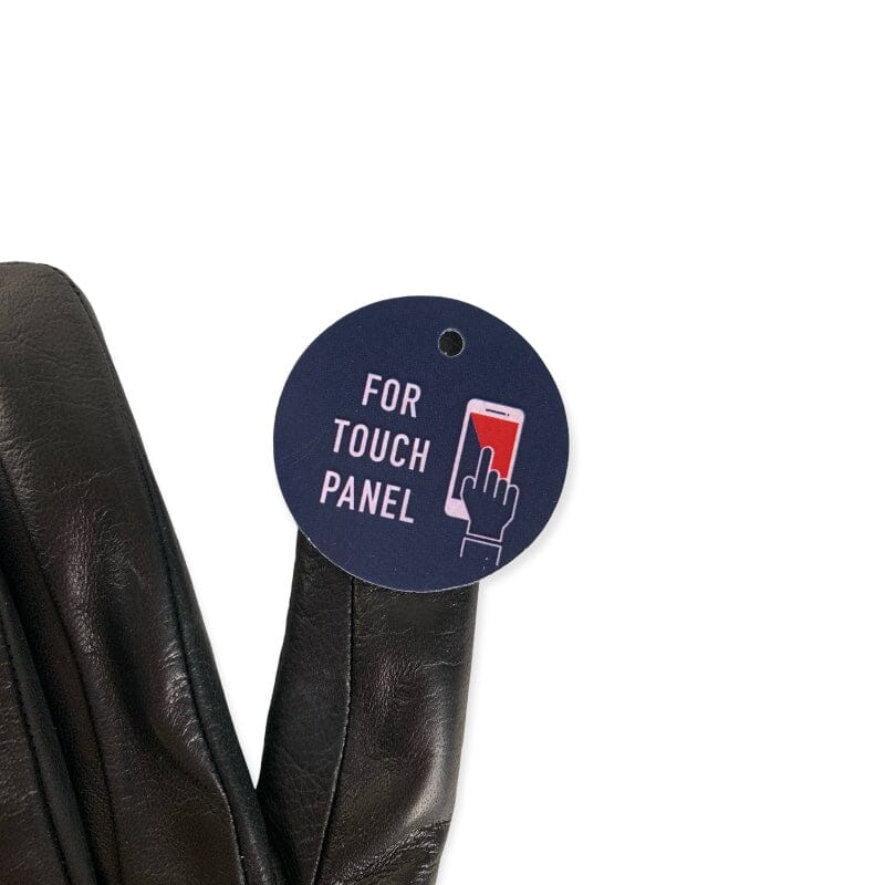 Caridei Dames Handschoen Glace met Touchscreen Black