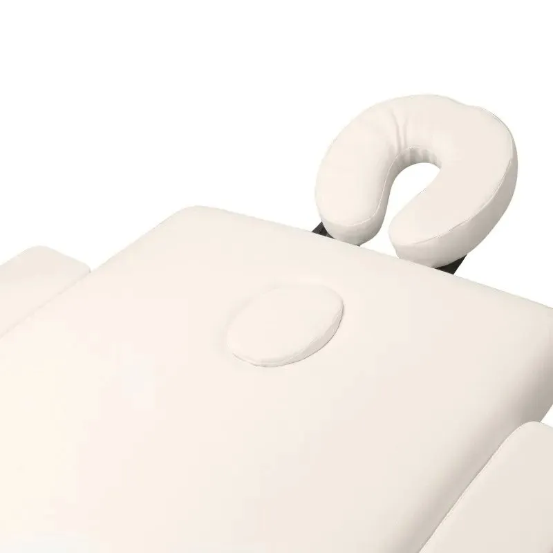Activeshop sammenklappelig massagebriks 3-delt, aluminium, model Comfort Activ FIZJO, cremefarvet