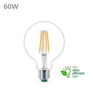 Philips greenlabel globe E27 4W 2700K