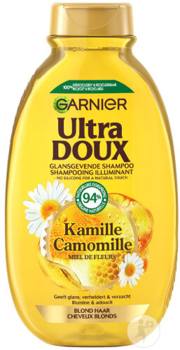 Garnier Ultra Doux Shampoing Camomille Cheveux Blonds Flacon 250ml