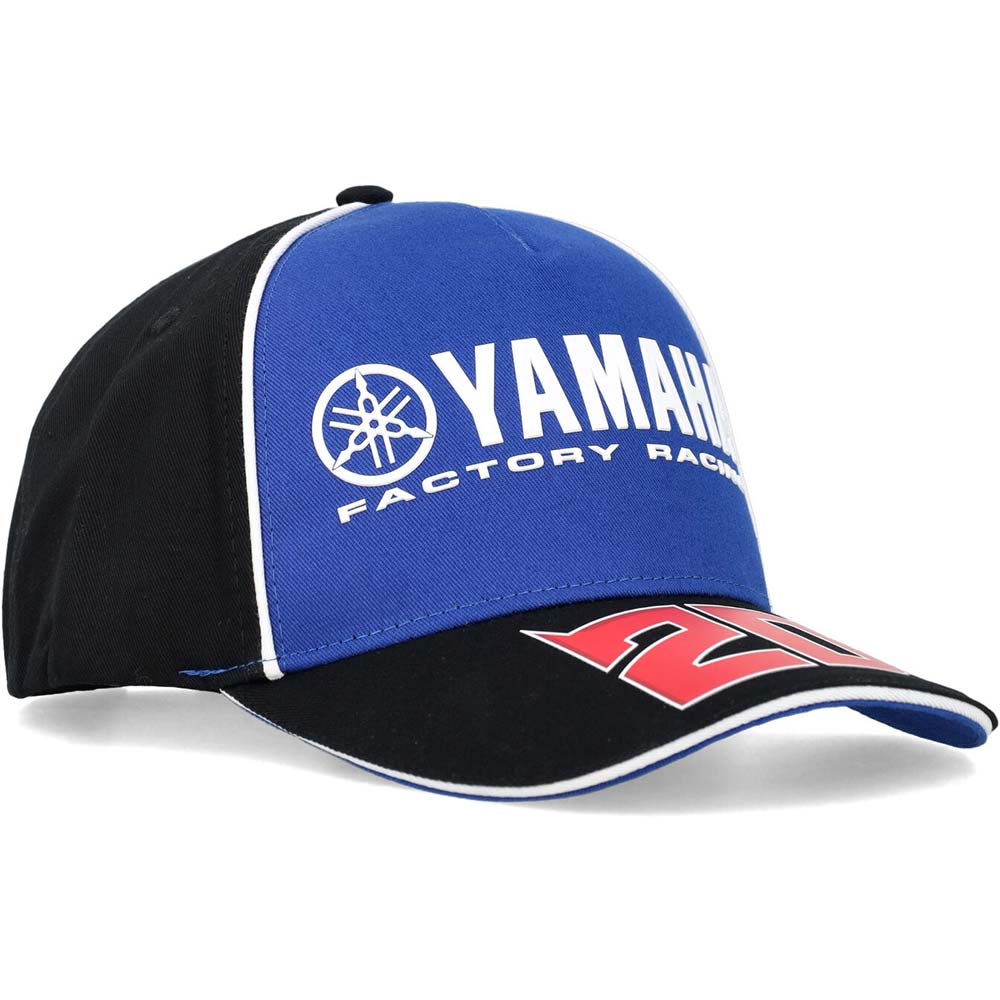 Fabio Quartararo - Casquette baseball Dual FQ20 Yamaha Noir / Bleu / Rouge