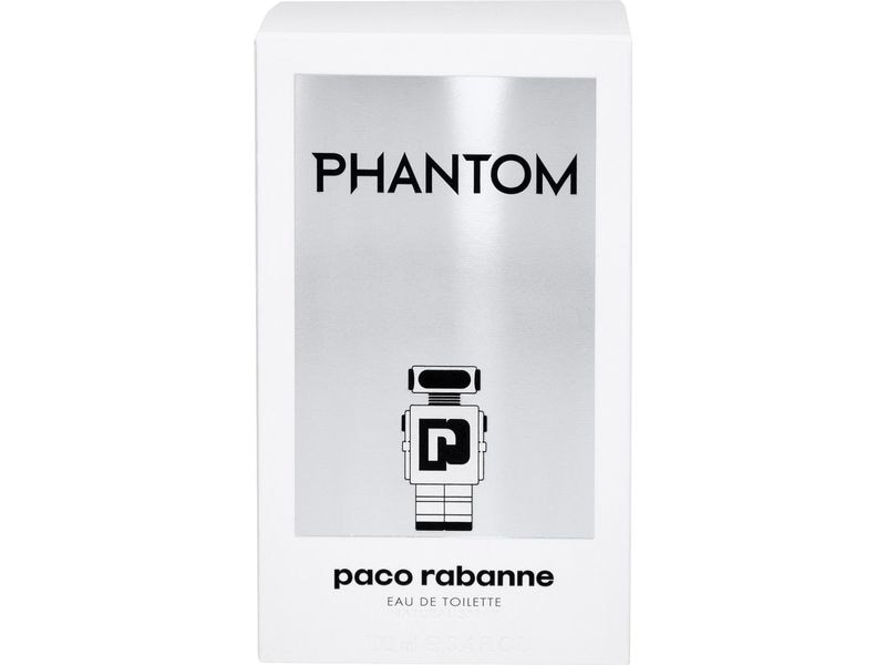 Paco Rabanne Eau de Toilette Phantom 100 ml Aromatischer Herrenduft der nächsten Generation