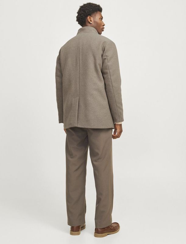 Jack & Jones - JJEHarrison - Tussenjas - Mélange - Gerecycled Materiaal