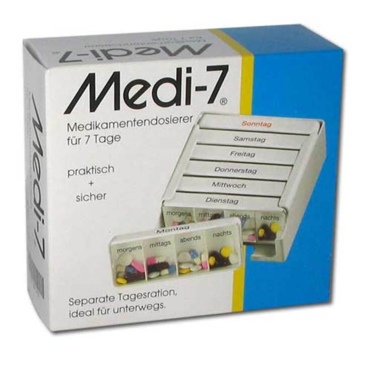 Medi 7 Medikamenten Dosierer, 1 St