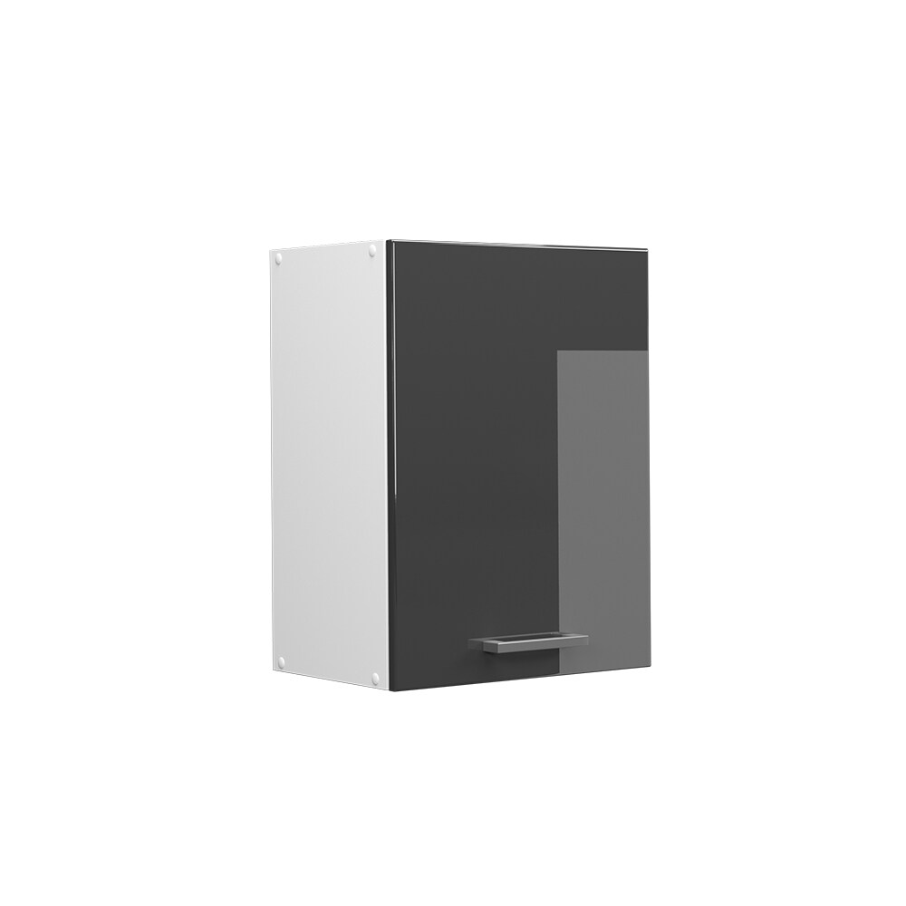 Vicco Hängeschrank Küchenschrank Küchenzeile R-Line 45 cm Weiß Anthrazit Tür Fächer Hochglanz