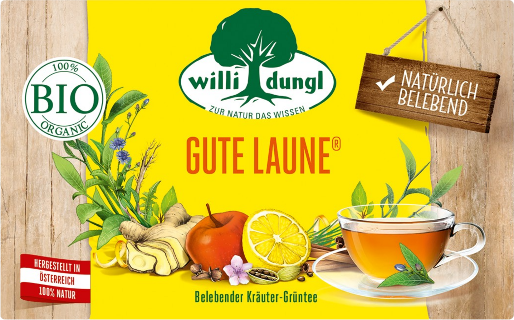 Willi Dungl  BIO-Tee Gute Laune, 40 g