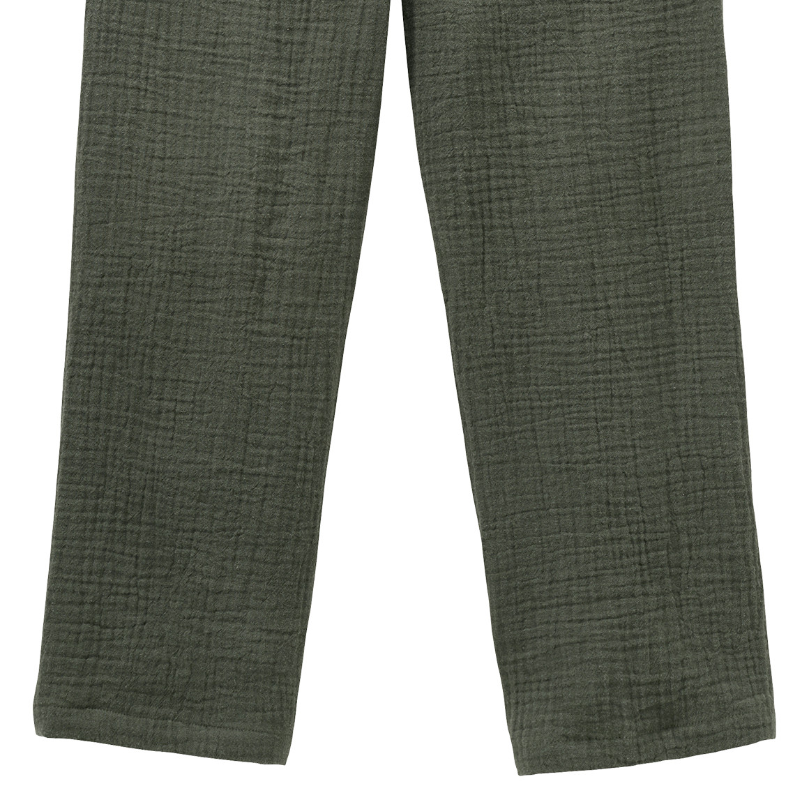 Jonas Nielsen Mädchen Musselin-Hose aus Bio-Baumwolle dunkelgrün