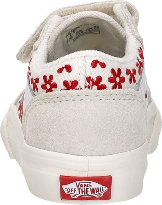 Vans Lage Sneakers Old Skool V Chantilly Floral RACING RED