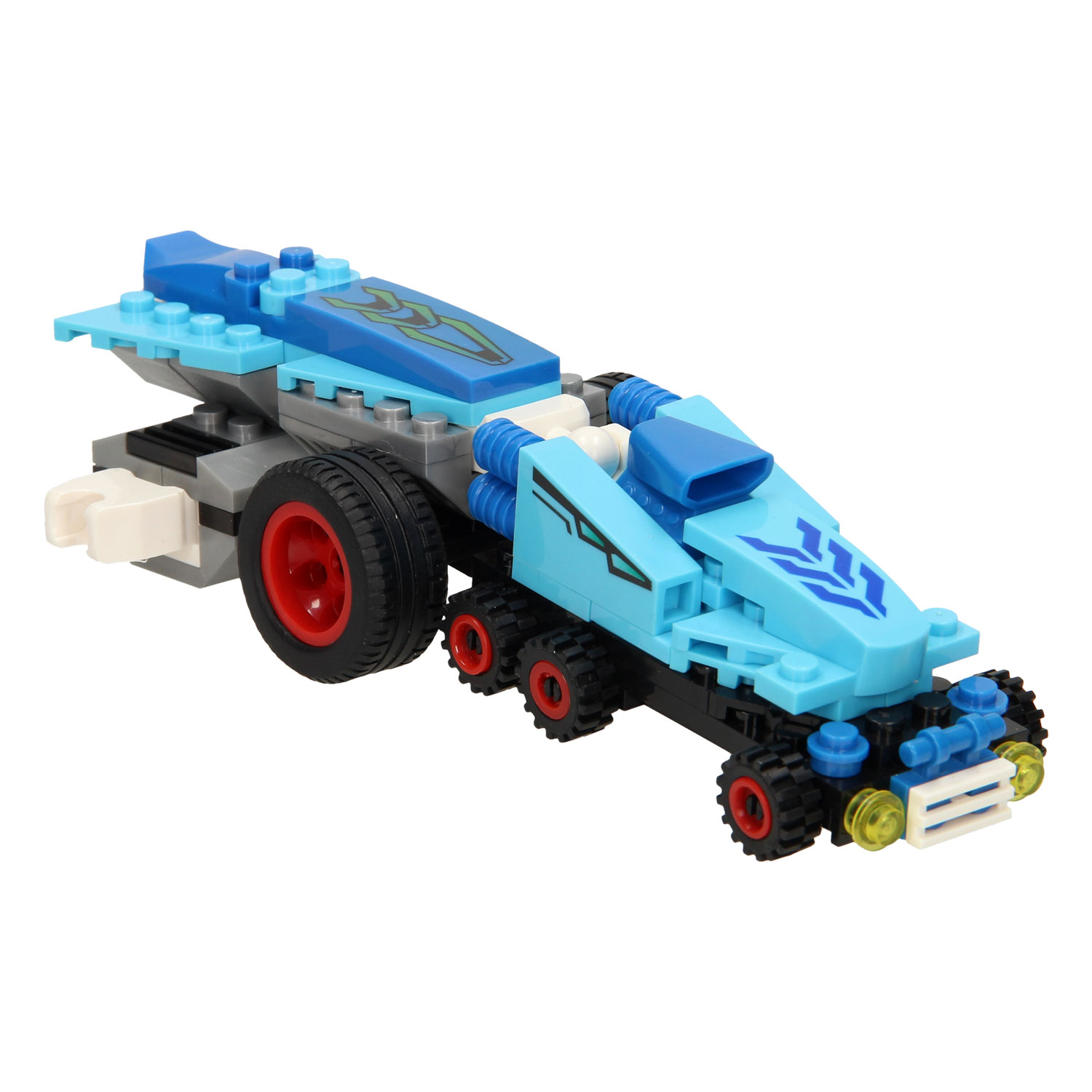 Bouwset Titan Heroes - Space Explorer Blauw, 99dlg.