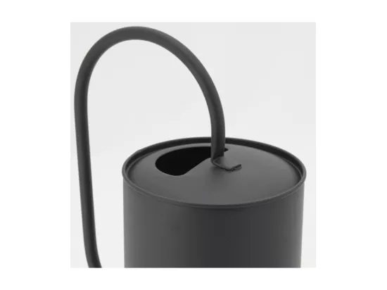 Arrosoir design en métal noir 1,5 L