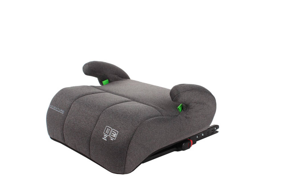 Isofix R129 zitverhoger - Grijs