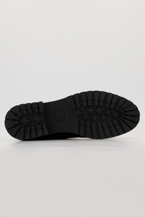 Lederboots, Teddyfleece-Futter, Wechselfußbett, Weite H