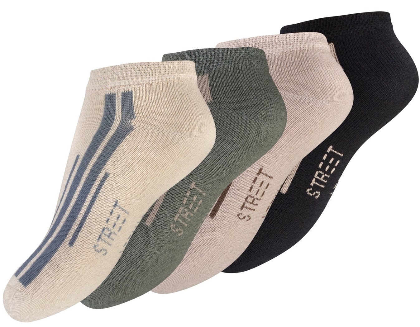Yenita® Sportive Kids Sneaker 8 Paar im 