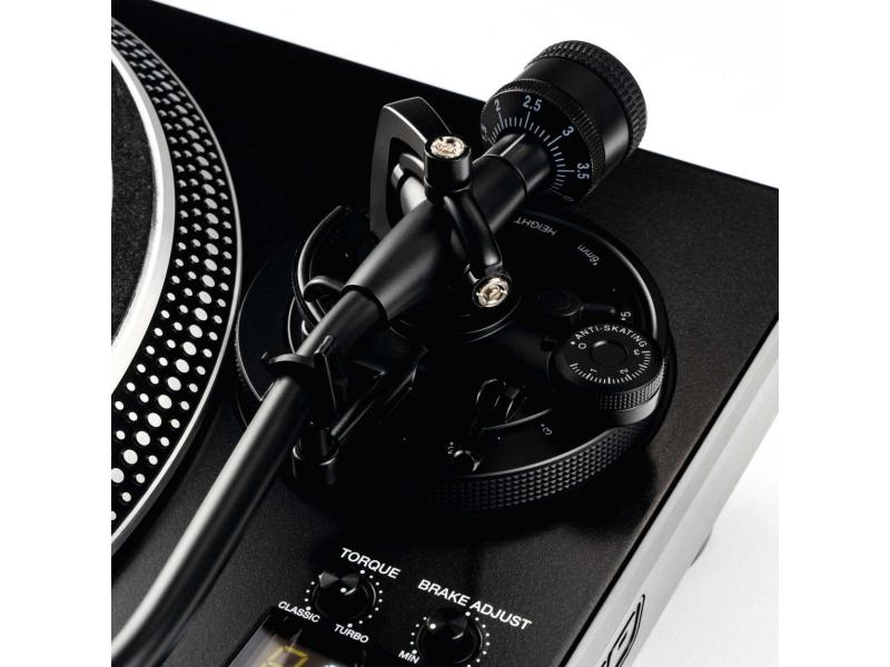 Reloop Plattenspieler RP-8000 MKII Schwarz DJ-Plattenspieler mit nahtloser Integration in Serato DJ Pro