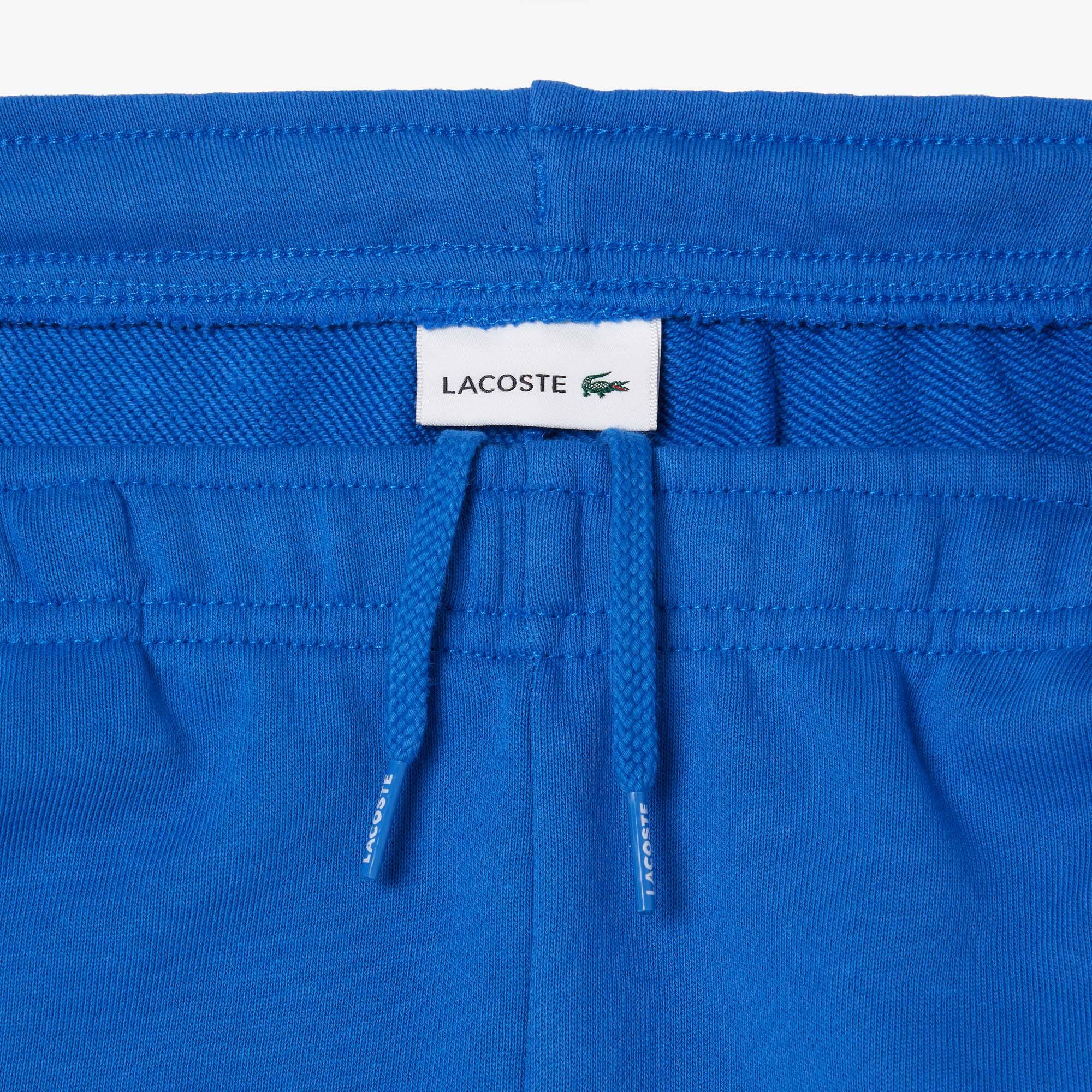 Short en molleton avec badge crocodile Pantalons & Shorts - Bleu - Lacoste - Enfant