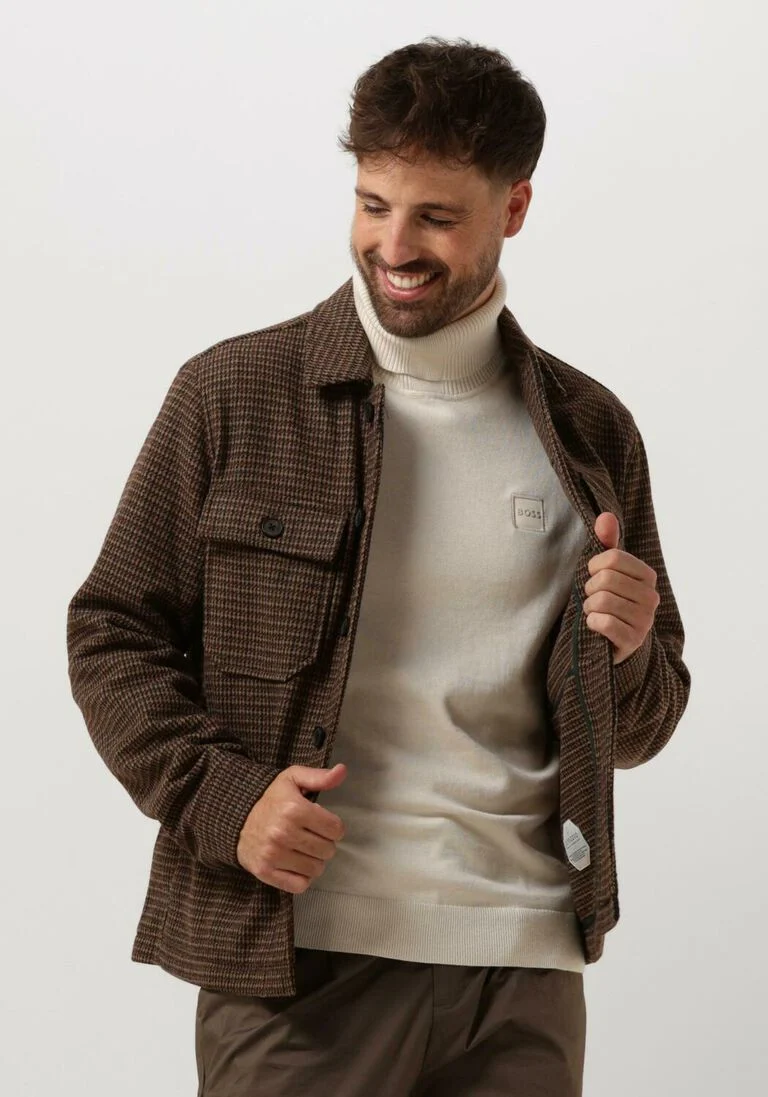 DSTREZZED groene dstrezzed overshirt tann overshirt